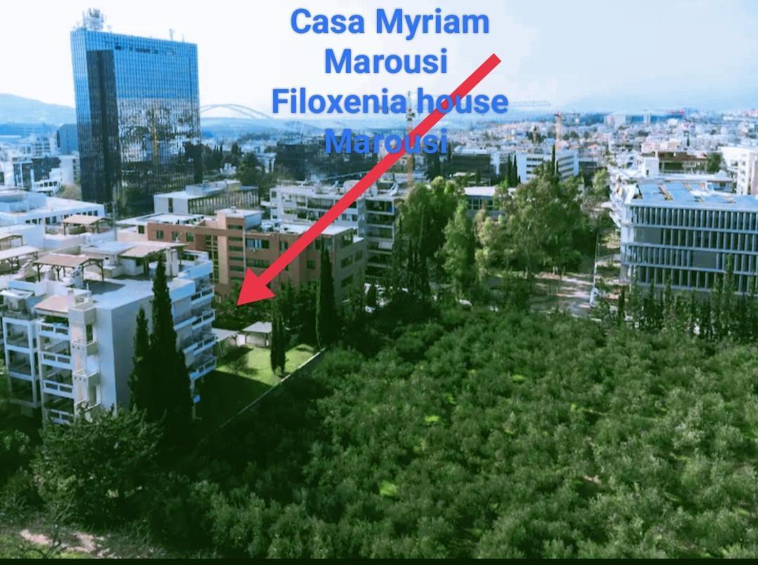 Apartament Filoxenia House Marousi -Private Parking- Ateny Zewnętrze zdjęcie